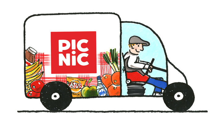 picnic boodschappen bestellen